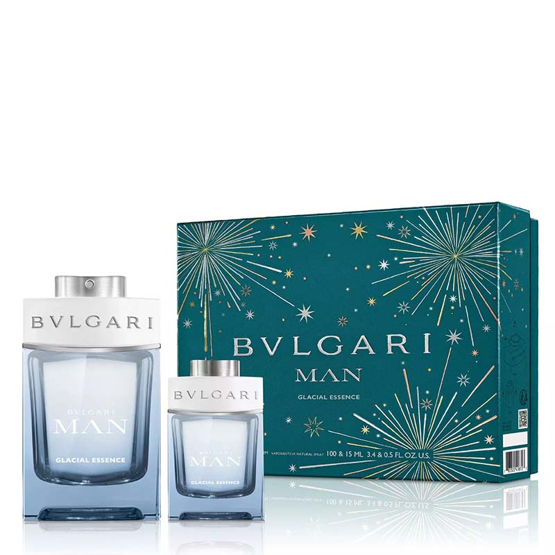 BVLGARI Man Glacial Essence Eau de Pafrum Spray 100ml Set